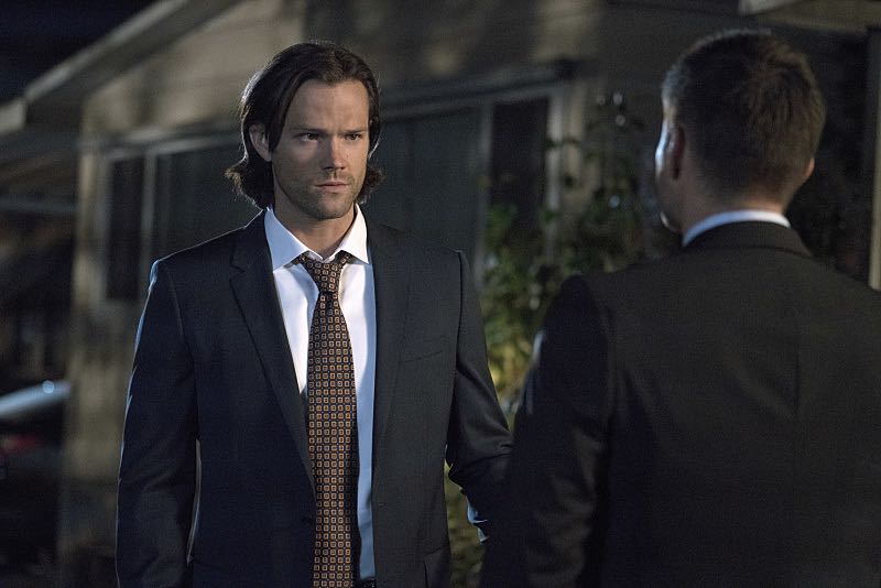 Supernatural -- "Thin Lizzie" -- Image SN1105a_0278 -- Pictured (L-R): Jared Padalecki as Sam and Jensen Ackles as Dean -- Photo: Katie Yu/The CW -- é 2015 The CW Network, LLC. All Rights Reserved.
