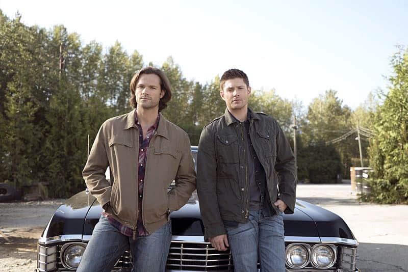 Supernatural -- "Thin Lizzie" -- Image SN1105a_0002 -- Pictured (L-R) Jared Padalecki as Sam and Jensen Ackles as Dean -- Photo: Katie Yu/The CW -- é 2015 The CW Network, LLC. All Rights Reserved.
