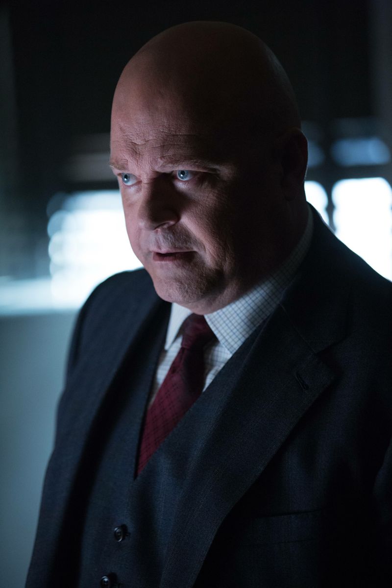 GOTHAM: L-R: Michael Chiklis in the “Rise of the Villains: By Fire” episode of GOTHAM airing Monday, Oct. 26 (8:00-9:00 PM ET/PT) on FOX. ©2015 Fox Broadcasting Co. Cr: Jessica Miglio/ FOX.