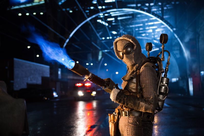 GOTHAM: L-R: Guest stat Bridget Pike (Firefly) in the “Rise of the Villains: By Fire” episode of GOTHAM airing Monday, Oct. 26 (8:00-9:00 PM ET/PT) on FOX. ©2015 Fox Broadcasting Co. Cr: Jessica Miglio/ FOX.