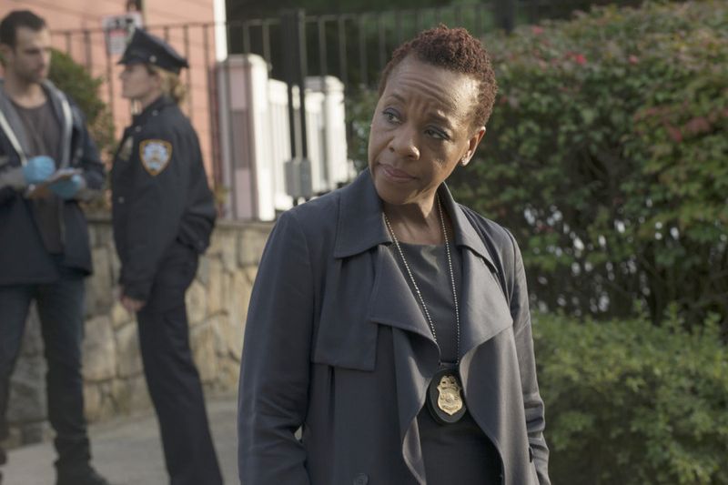BLINDSPOT -- "Persecute Envoys" Episode 108 -- Pictured: Marianne Jean-Baptiste as Bethany Mayfair -- (Photo by: Barbara Nitke/NBC)