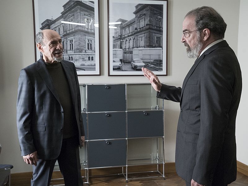 F. Murray Abraham as Dar Adal and Mandy Patinkin as Saul Berenson in Homeland (Season 5, Episode 6). - Photo: Stephan Rabold/SHOWTIME - Photo ID: Homeland_506_2092.R