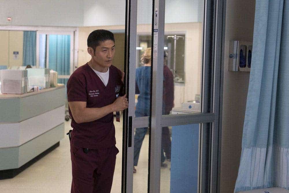 CHICAGO MED -- "Brother's Keeper" Episode 204 -- Pictured: Brian Tee as Ethan Choi -- (Photo by: Elizabeth Sisson/NBC)