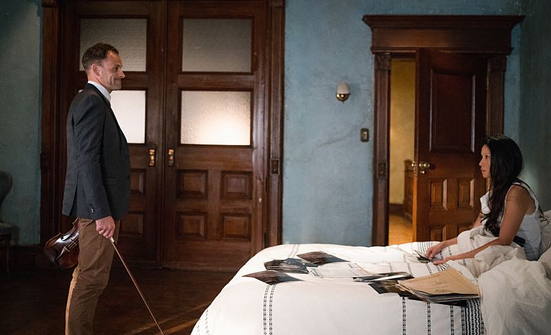 "Render, and Then Seize Her" -- Holmes learns a secret about Captain Gregson's girlfriend when she hires him for a case she wants kept off of Gregson's radar. Also, Holmes and Watson join the NYPD's search for an abducted woman, on ELEMENTARY, Sunday, Oct. 23 (10:30-11:30 PM, ET/10:00-11:00 PM, PT) on the CBS Television Network. Pictured Jonny Lee Miller as Sherlock Holmes and Lucy Liu as Joan Watson Photo: Michael Parmelee/CBS é2016 CBS Broadcasting, Inc. All Rights Reserved