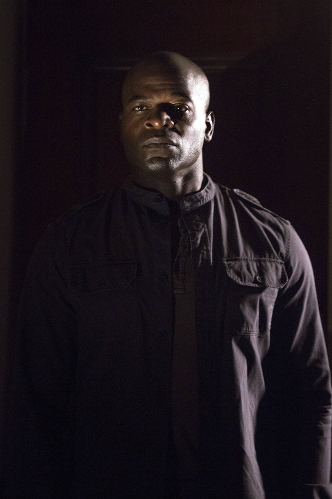 THE BLACKLIST -- "The Lindquist Concern #105" Episode 405 -- Pictured: Hisham Tawfiq as Dembe Zuma -- (Photo by: Eric Liebowitz/NBC)