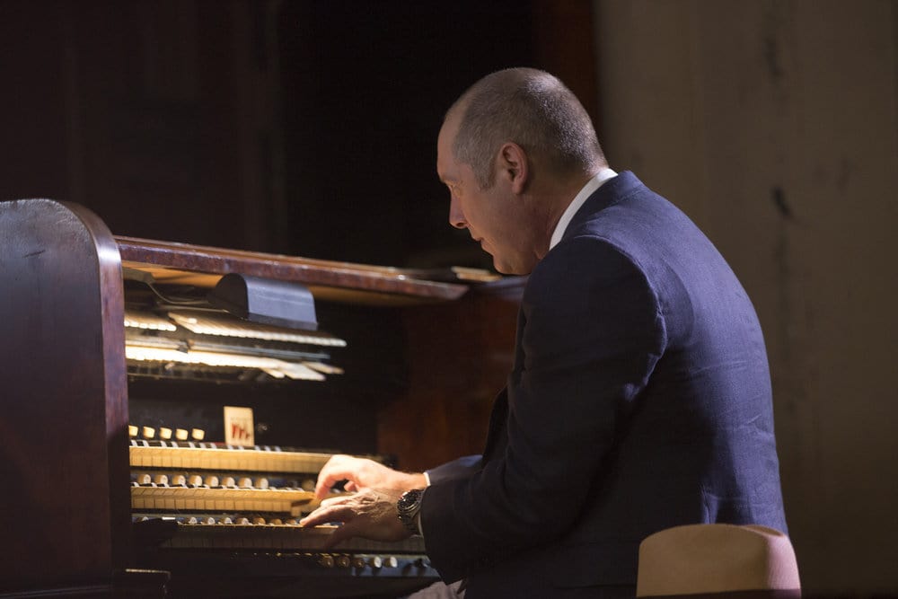 THE BLACKLIST -- "The Lindquist Concern #105" Episode 405 -- Pictured: James Spader as Raymond "Red" Reddington -- (Photo by: Eric Liebowitz/NBC)