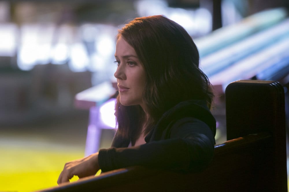 THE BLACKLIST -- "The Lindquist Concern #105" Episode 405 -- Pictured: Megan Boone as Elizabeth Keen -- (Photo by: Eric Liebowitz/NBC)