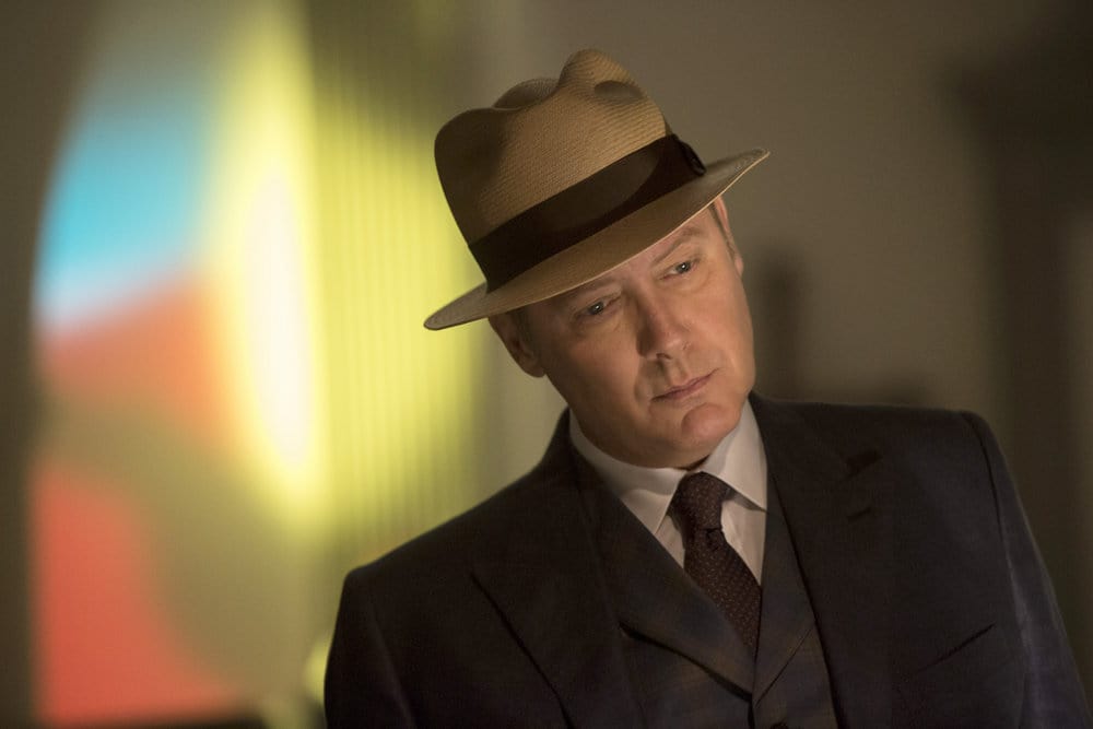THE BLACKLIST -- "The Lindquist Concern #105" Episode 405 -- Pictured: James Spader as Raymond "Red" Reddington -- (Photo by: Eric Liebowitz/NBC)