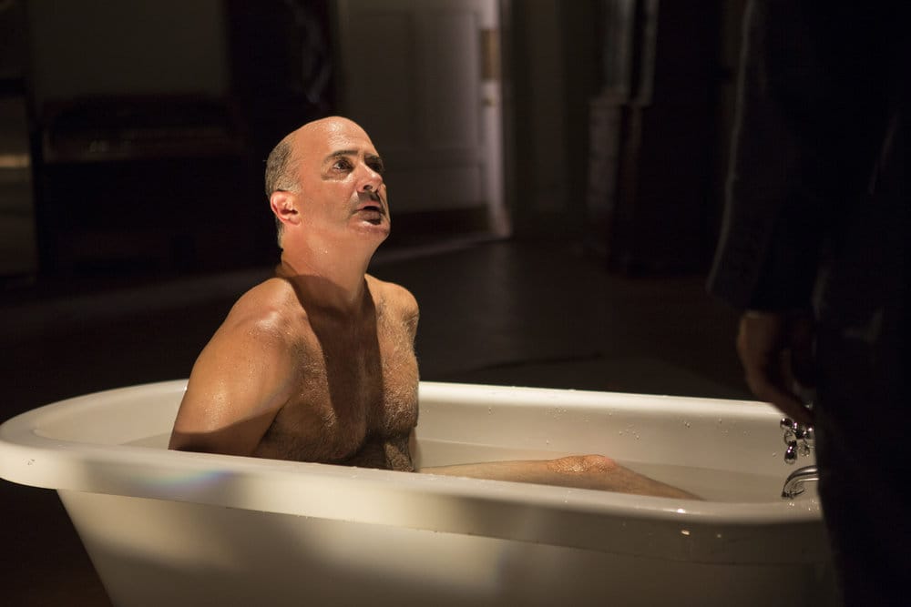 THE BLACKLIST -- "The Lindquist Concern #105" Episode 405 -- Pictured: Matt Servitto as Dr. Sebastian Reifler -- (Photo by: Eric Liebowitz/NBC)