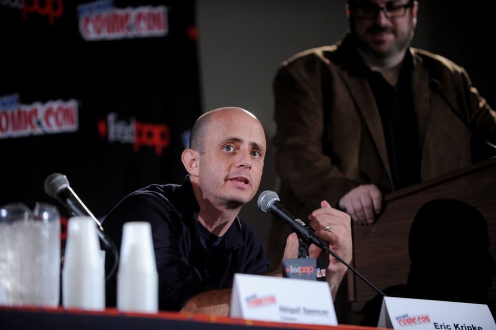 NEW YORK COMIC CON 2016 -- "Timeless" Panel -- Pictured: Executive Producer Eric Kripke on Sunday, October 9, 2016 from the Javits Center in New York, NY -- (Photo by: Brad Barket/NBC)