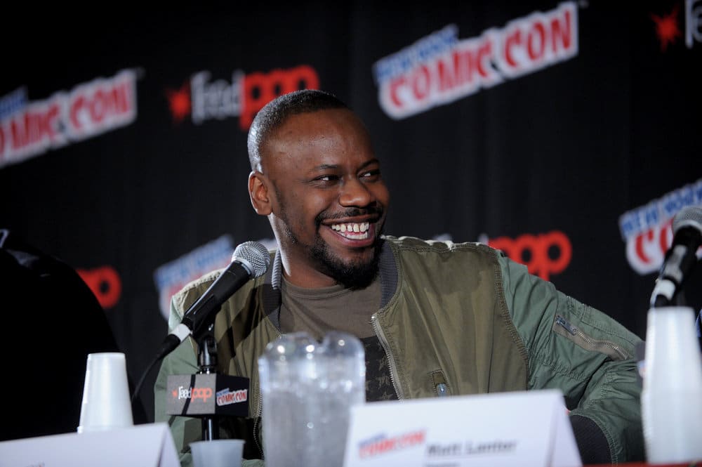 NEW YORK COMIC CON 2016 -- "Timeless" Panel -- Pictured: Malcolm Barrett on Sunday, October 9, 2016 from the Javits Center in New York, NY -- (Photo by: Brad Barket/NBC)