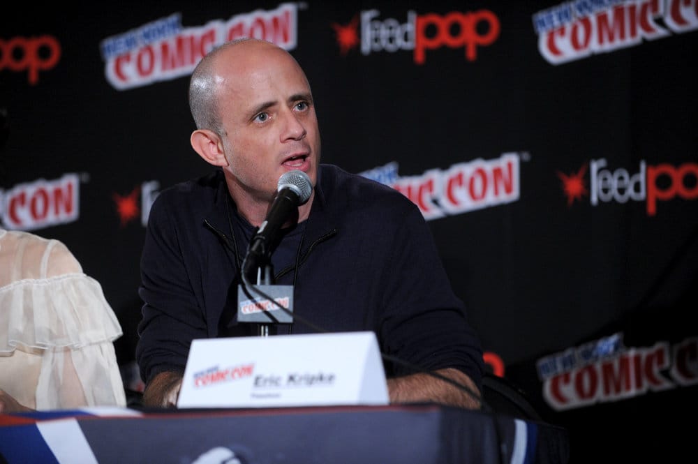 NEW YORK COMIC CON 2016 -- "Timeless" Panel -- Pictured: Executive Producer Eric Kripke on Sunday, October 9, 2016 from the Javits Center in New York, NY -- (Photo by: Brad Barket/NBC)