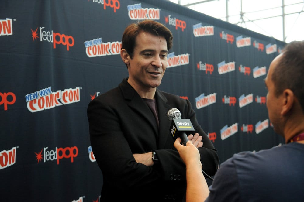 NEW YORK COMIC CON 2016 -- "Timeless" Press Room -- Pictured: Goran Visnjic on Sunday, October 9, 2016 from the Javits Center in New York, NY -- (Photo by: Brad Barket/NBC)