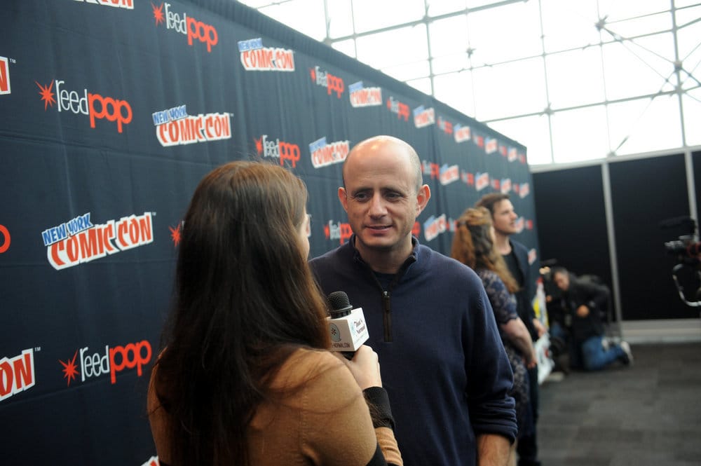 NEW YORK COMIC CON 2016 -- "Timeless" Press Room -- Pictured: Executive Producer Eric Kripke on Sunday, October 9, 2016 from the Javits Center in New York, NY -- (Photo by: Brad Barket/NBC)