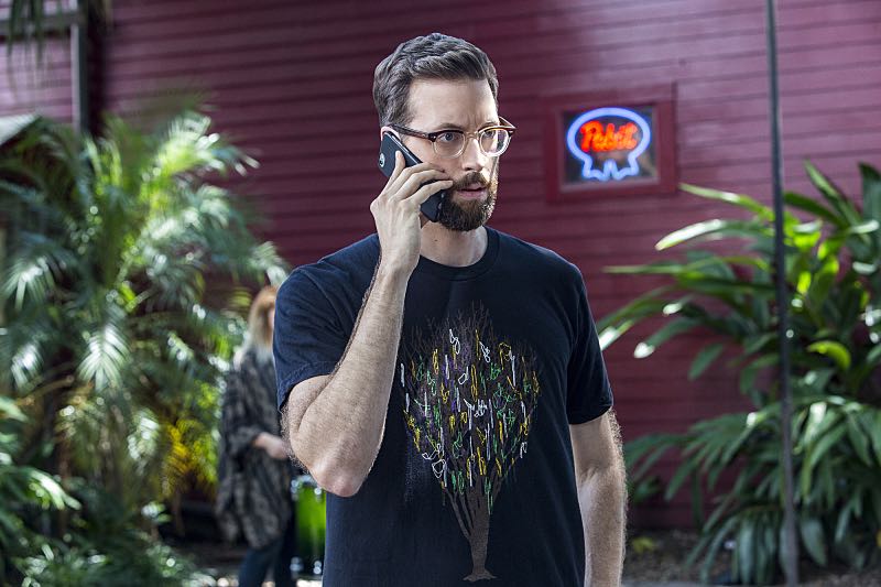 "Escape Plan" -- The NCIS team must rescue one of their own after Sebastian is kidnapped while at a restaurant with his mother, Sylvia Lund, and forced to use his gaming skills in a prison break, on NCIS: New Orleans, Tuesday, Oct. 18 (10:00-11:00, ET/PT), on the CBS Television Network. Pictured: Rob Kerkovich as Sebastian Lund Photo: Skip Bolen/CBS é2016 CBS Broadcasting, Inc. All Rights Reserved