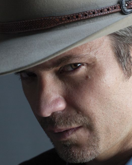 JUSTIFIED: Timothy Olyphant as Raylan Givens. CR: Mark Seliger/ FX
