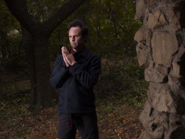 JUSTIFIED: Walton Goggins as Boyd Crowder. CR: Mark Seliger/ FX