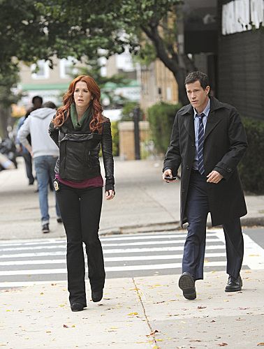 "Lost Things" -- Carrie (Poppy Montgomery) and Al (Dylan Walsh) investigate the death of a public defender, only to discover that the killer has a larger plan which may lead to a second murder, on UNFORGETTABLE, Tuesday, Nov 8 (10:00 – 11:00 PM ET/PT) on the CBS Television Network Photo: Heather Wines/CBS ©2011 CBS Broadcasting, Inc. All Rights Reserved #Unforgettable