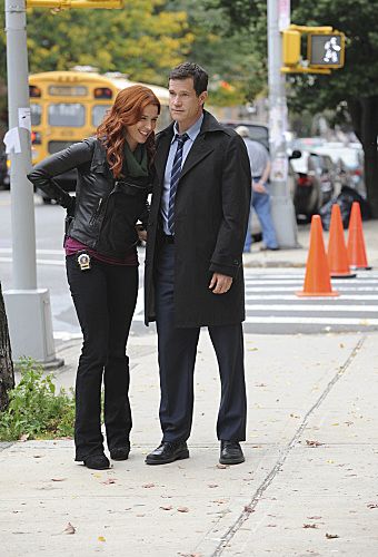 "Lost Things" – Poppy Montgomery to shoot a scene as her character investigates the death of a public defender, on UNFORGETTABLE, Tuesday, Nov 8 (10:00 – 11:00 PM ET/PT) on the CBS Television Network Photo: Heather Wines/CBS ©2011 CBS Broadcasting, Inc. All Rights Reserved #Unforgettable