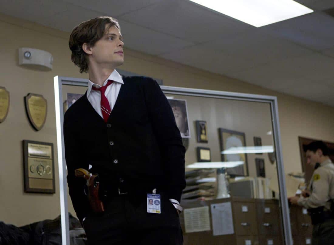A Thin Line-- Dr. Reid (Matthew Gray Gubler) and the BAU team have to solve the mystery of several home invasions and murders in the California inland empire, on CRIMINAL MINDS, Wednesday, February 22 (9:00-10:00 PM, ET/PT) on the CBS Television Network. Photo: Cliff Lipson/CBS é2012 CBS Broadcasting Inc. All Rights Reserved.