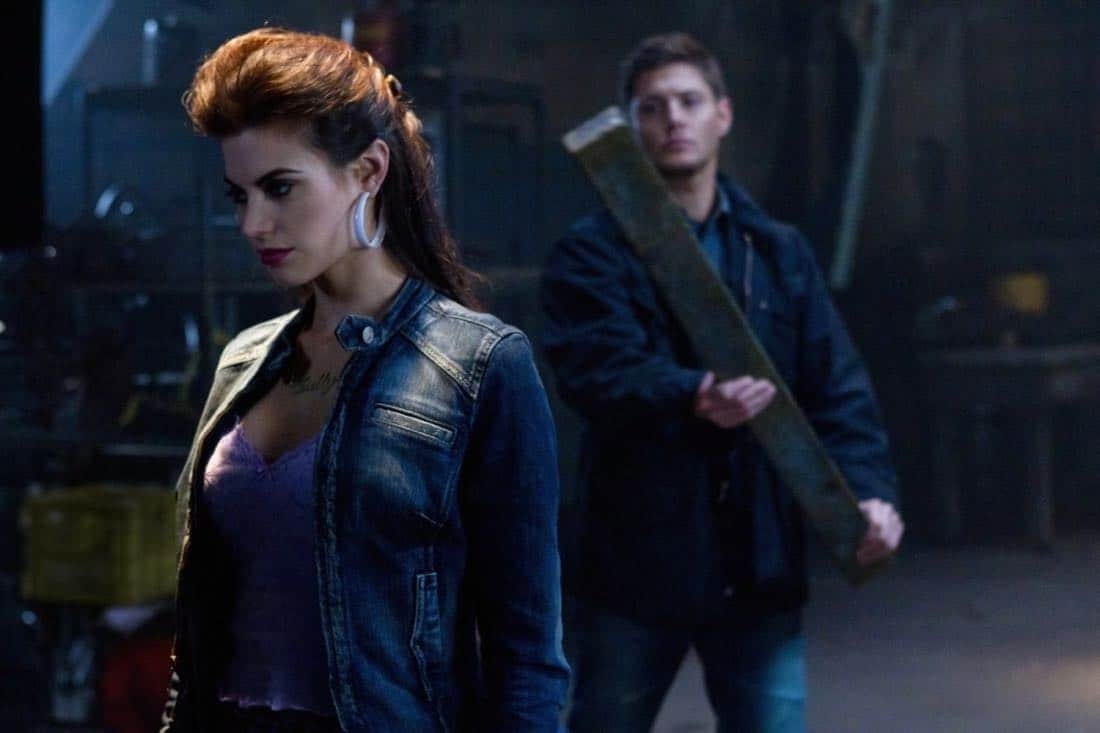 "Adventures in Babysitting" - (l-r): Meghan Ory as Sally, Jensen Ackles as Dean in SUPERNATURAL on The CW. Photo: Jack Rowand/The CW©2011 The CW Network, LLC. All Rights Reserved.