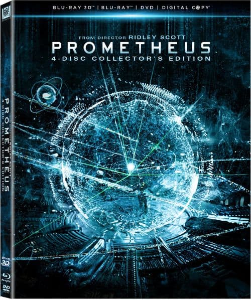 Prometheus Bluray 3D DVD