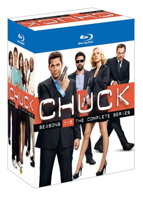 CHUCK The Complete Series Collector Set Bluray