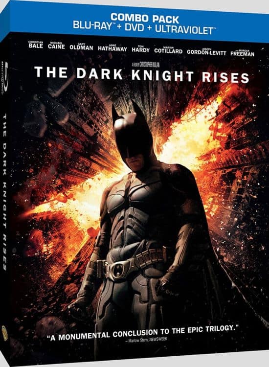 The Dark Knight Rises Bluray