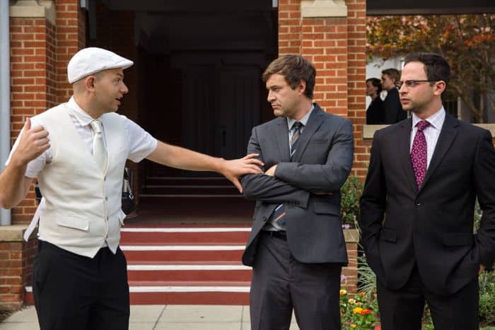 The League Paul Scheer as Andre, Mark Duplass as Pete, Nick Kroll as Ruxin