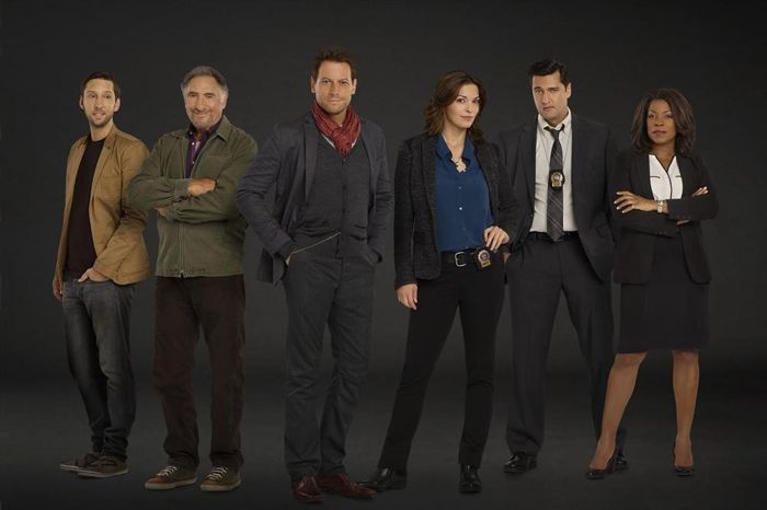 JOEL DAVID MOORE, JUDD HIRSCH, IOAN GRUFFUDD, ALANA DE LA GARZA, DONNIE KESHAWARZ, LORRAINE TOUISSANT Forever TV Show ABC