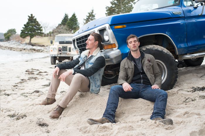 Eric Balfour as Duke Crocker, Lucas Bryant as Nathan Wuornos Haven Syfy 5x02