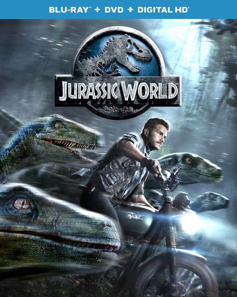 Jurassic World Bluray Cover Jurassic World Bluray Cover