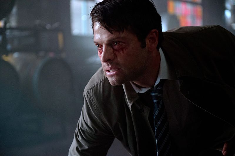 Supernatural -- "Out of the Darkness, Into the Fire" -- Image SN1102A_0046.jpg -- Pictured: Misha Collins as Castiel -- Photo: Diyah Pera/The CW -- é 2015 The CW Network, LLC. All Rights Reserved.
