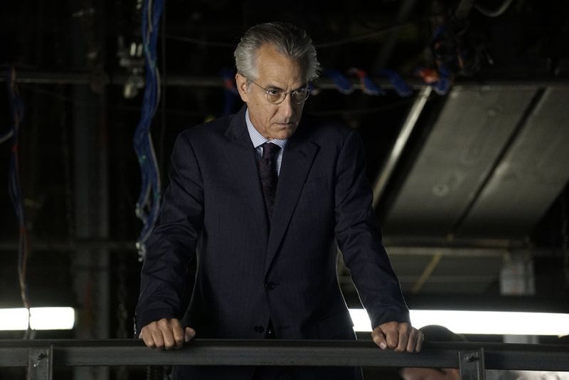 THE BLACKLIST -- "Sir Crispin Crandall" Episode 306 -- Pictured: David Strathairn as The Director -- (Photo by: Peter Kramer/NBC)