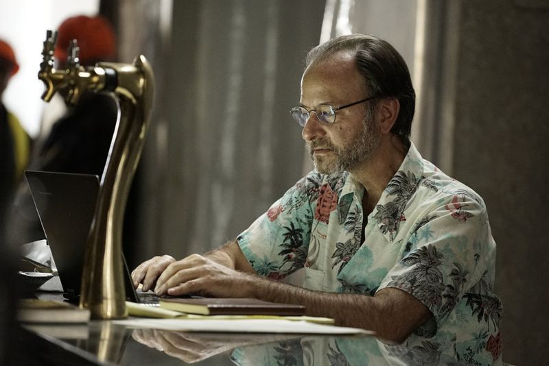 THE BLACKLIST -- "Sir Crispin Crandall" Episode 306 -- Pictured: Fisher Stevens as Marvin Gerard -- (Photo by: Peter Kramer/NBC)