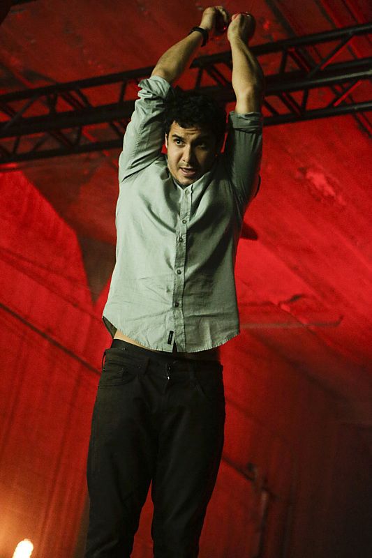 "Crazy Train" -- Team Scorpion must stop a sabotaged runaway subway train with Paige and Ralph on board. Also, in his attempt to impress Happy, Toby has his first boxing match, on SCORPION, Monday, Nov. 2 (9:00-9:59 PM, ET/PT) on the CBS Television Network. Pictued: Elyes Gabel as Walter O'Brien. Photo: Sonja Flemming/CBS é2015 CBS Broadcasting, Inc. All Rights Reserved
