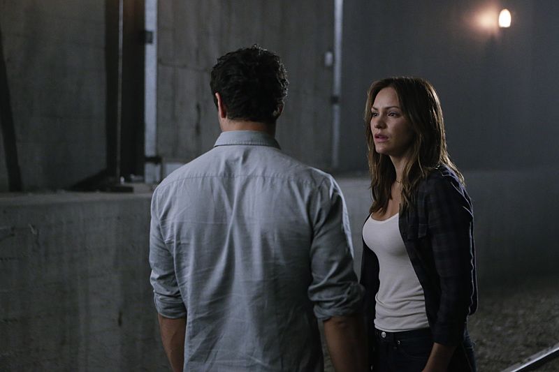 "Crazy Train" -- Team Scorpion must stop a sabotaged runaway subway train with Paige and Ralph on board. Also, in his attempt to impress Happy, Toby has his first boxing match, on SCORPION, Monday, Nov. 2 (9:00-9:59 PM, ET/PT) on the CBS Television Network. Pictured: Elyes Gabel as Walter O'Brien, Katharine McPhee as Paige Dineen. Photo: Sonja Flemming/CBS é2015 CBS Broadcasting, Inc. All Rights Reserved