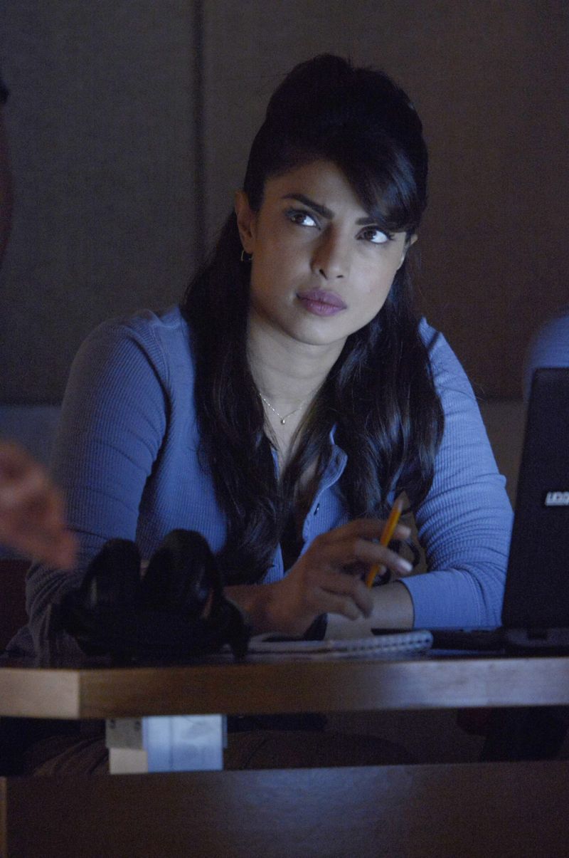 QUANTICO - "God" - The NATs learn surveillance by putting it into practice with Miranda and her troubled son, Charlie. Shelby tries to keep Caleb at a distance, but Raina opens the door to a closer relationship with Simon. In the future, Alex is helped when she tries to hack into an FBI computer, on "Quantico," SUNDAY, NOVEMBER 1 (10:01-11:00 p.m., ET) on the ABC Television Network. (ABC/Phillipe Bosse) PRIYANKA CHOPRA