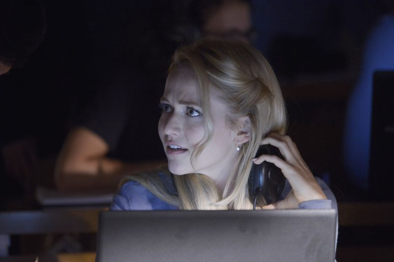 QUANTICO - "God" - The NATs learn surveillance by putting it into practice with Miranda and her troubled son, Charlie. Shelby tries to keep Caleb at a distance, but Raina opens the door to a closer relationship with Simon. In the future, Alex is helped when she tries to hack into an FBI computer, on "Quantico," SUNDAY, NOVEMBER 1 (10:01-11:00 p.m., ET) on the ABC Television Network. (ABC/Phillipe Bosse) JOHANNA BRADDY