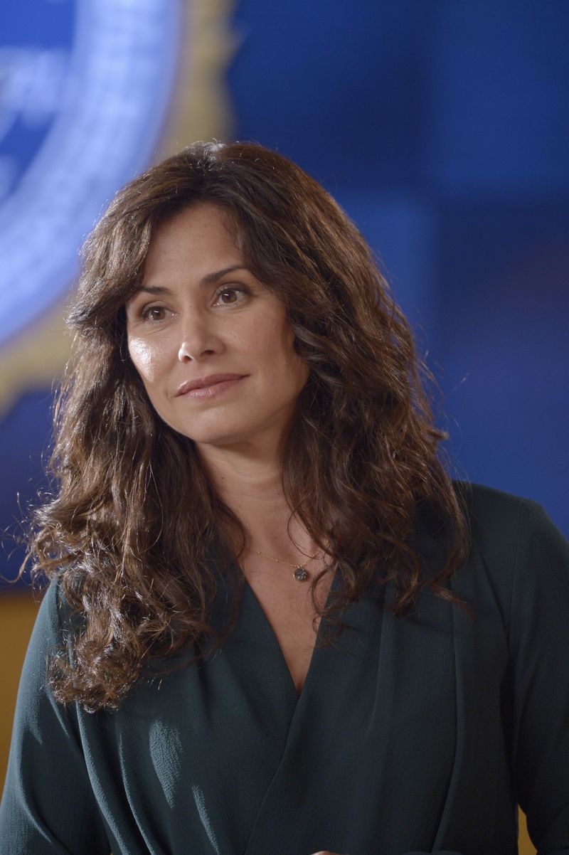 QUANTICO - "God" - The NATs learn surveillance by putting it into practice with Miranda and her troubled son, Charlie. Shelby tries to keep Caleb at a distance, but Raina opens the door to a closer relationship with Simon. In the future, Alex is helped when she tries to hack into an FBI computer, on "Quantico," SUNDAY, NOVEMBER 1 (10:01-11:00 p.m., ET) on the ABC Television Network. (ABC/Phillipe Bosse) VALERIE CRUZ