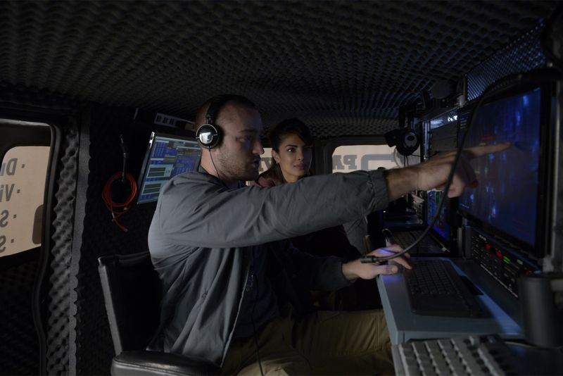 QUANTICO - "God" - The NATs learn surveillance by putting it into practice with Miranda and her troubled son, Charlie. Shelby tries to keep Caleb at a distance, but Raina opens the door to a closer relationship with Simon. In the future, Alex is helped when she tries to hack into an FBI computer, on "Quantico," SUNDAY, NOVEMBER 1 (10:01-11:00 p.m., ET) on the ABC Television Network. (ABC/Phillippe Bosse) JAKE MCLAUGHLIN, PRIYANKA CHOPRA