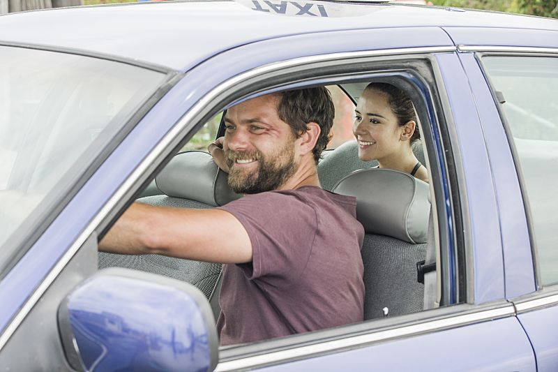 Joshua Jackson as Cole and Catalina Sandino Moreno as Luisa in The Affair (season 2, episode 5). - Photo: Mark Schafer/SHOWTIME - Photo ID: TheAffair_205_8823