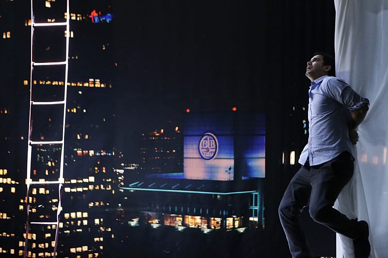 "Tech, Drugs, and Rock 'n Roll" -- Walter's attempt to 'normalize' goes horribly wrong when a nefarious virus is loaded onto his computer, turning Team Scorpion's new 'smart' building project into a burning death trap with people locked inside, on a special 90 minute episode of SCORPION, Monday October 26 (9:30-11:00 PM, ET/PT) on the CBS Television Network. Pictured: Elyes Gable as Walter O'Brien. Photo: Sonja Flemming/CBS é2015 CBS Broadcasting, Inc. All Rights Reserved