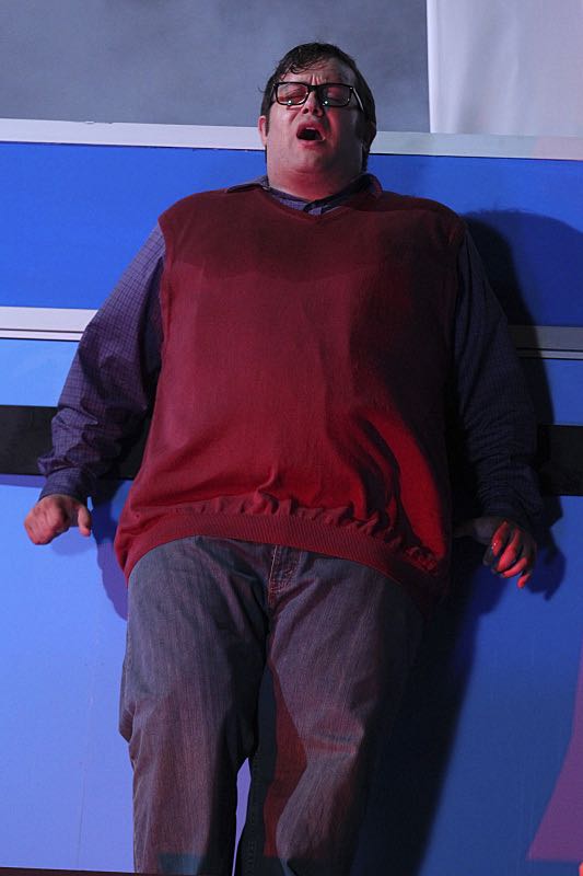 "Tech, Drugs, and Rock 'n Roll" -- Walter's attempt to 'normalize' goes horribly wrong when a nefarious virus is loaded onto his computer, turning Team Scorpion's new 'smart' building project into a burning death trap with people locked inside, on a special 90 minute episode of SCORPION, Monday October 26 (9:30-11:00 PM, ET/PT) on the CBS Television Network. Pictured: Ari Stidham as Sylvester Dodd. Photo: Sonja Flemming/CBS é2015 CBS Broadcasting, Inc. All Rights Reserved