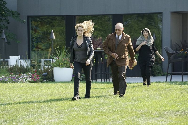 THE BLACKLIST -- "The Djinn" Episode 304 -- Pictured: (l-r) Megan Boone as Liz Keen, James Spader as Red Reddington -- (Photo by: Peter Kramer/NBC)
