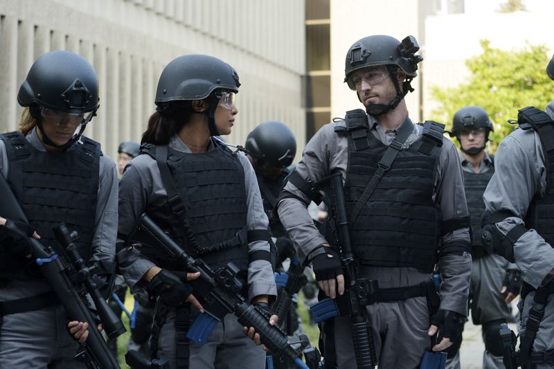 QUANTICO - "Kill" - At Quantico, the recruits are tasked with performing a hostage rescue training exercise that shakes Alex, making her question her ability and whether she should quit Quantico. While in the future, Alex continues to search for clues, finding one that questions the innocence of one of her closest classmates. But is her clue really what she thinks? No one is who they seem, on "Quantico," SUNDAY, OCTOBER 18 (10:01-11:00 p.m., ET) on the ABC Television Network. (ABC/Phillipe Bosse) ANABELLE ACOSTA, PRIYANKA CHOPRA, JAKE MCLAUGHLIN