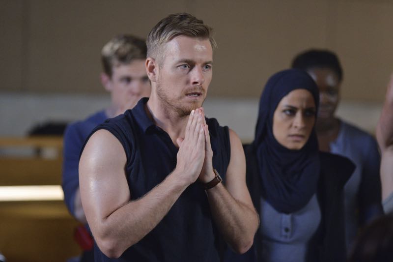 QUANTICO - "Go" - It's midterm exam time at Quantico where the NATS are given an explosive assignment which results in some people going home for good. In the future, Alex continues to try and clear her name, finding Nimah and Raina who provide more questions than answers leaving Alex and the world to wonder, "who can you really trust?" on "Quantico" SUNDAY, NOVEMBER 8 (10:01-11:00 ET) on the ABC Television Network. (ABC/Jonathan Wenk) RICK COSNETT, YASMINE AL MASSRI