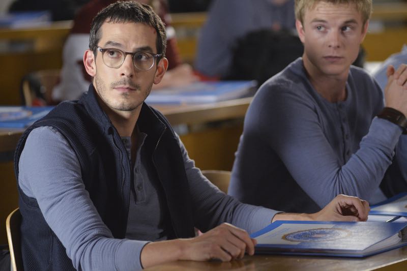 QUANTICO - "Go" - It's midterm exam time at Quantico where the NATS are given an explosive assignment which results in some people going home for good. In the future, Alex continues to try and clear her name, finding Nimah and Raina who provide more questions than answers leaving Alex and the world to wonder, "who can you really trust?" on "Quantico" SUNDAY, NOVEMBER 8 (10:01-11:00 ET) on the ABC Television Network. (ABC/Jonathan Wenk) TATE ELLINGTON, GRAHAM ROGERS