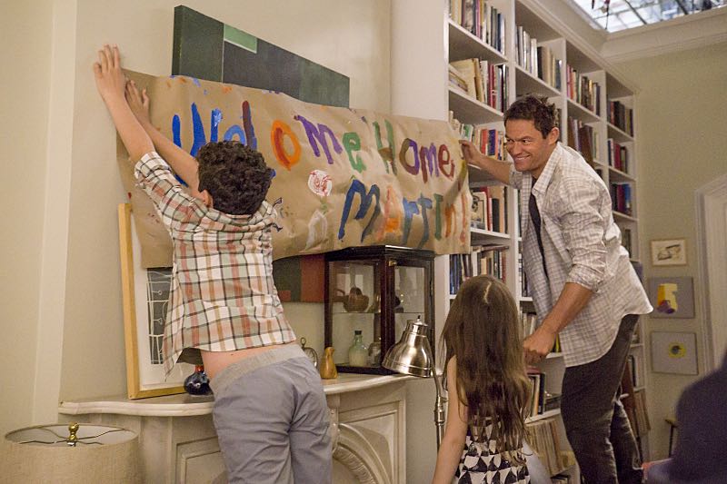 Jadon Sand as Trevor , Leya Catlett as Stacey and Dominic West as Noah in The Affair (season 2, episode 6). - Photo: Mark Schafer/SHOWTIME - Photo ID: TheAffair_206_0173