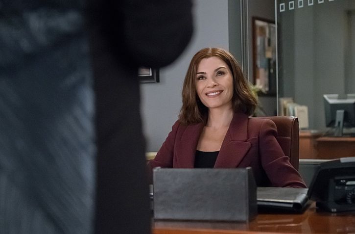 "Targets" -- Alicia joins a secret panel of attorneys advising the U.S. government on a controversial case. Also, Eli hires Elsbeth Tascioni (Carrie Preston) to uncover why the FBI is targeting Peter, on THE GOOD WIFE, Sunday, Feb. 21 (9:00-10:00 PM, ET/PT) on the CBS Television Network. Julianna Margulies as Alicia Florrick Photo: Jeff Neumann/CBS é2015 CBS Broadcasting, Inc. All Rights Reserved